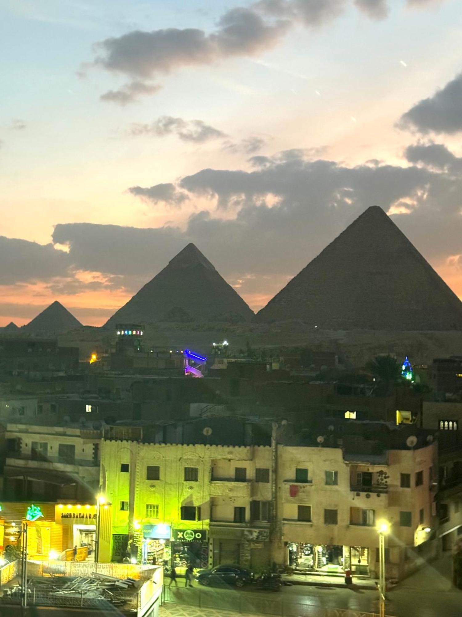 Готель Mak Pyramids View Kafrat al Jabal Екстер'єр фото